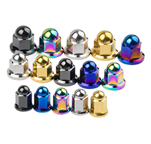 Titanium Dome Nut